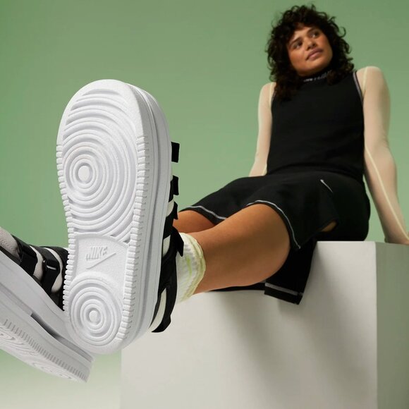 Nike Women’s Icon Classic Sandals Shoes Black White DH0224-001, Size 9 (New) - Picture 14 of 14